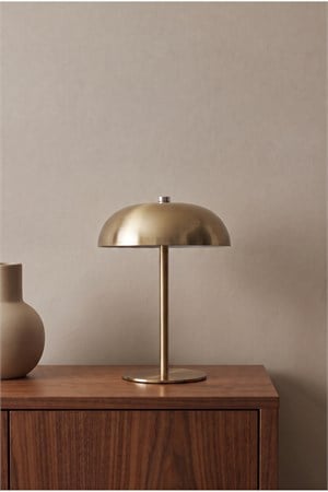 Gold Metal Dokunmatik Abajur