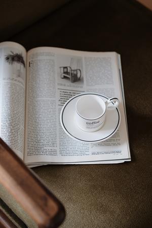 Modern Coffee 2li Porselen Fincan Seti