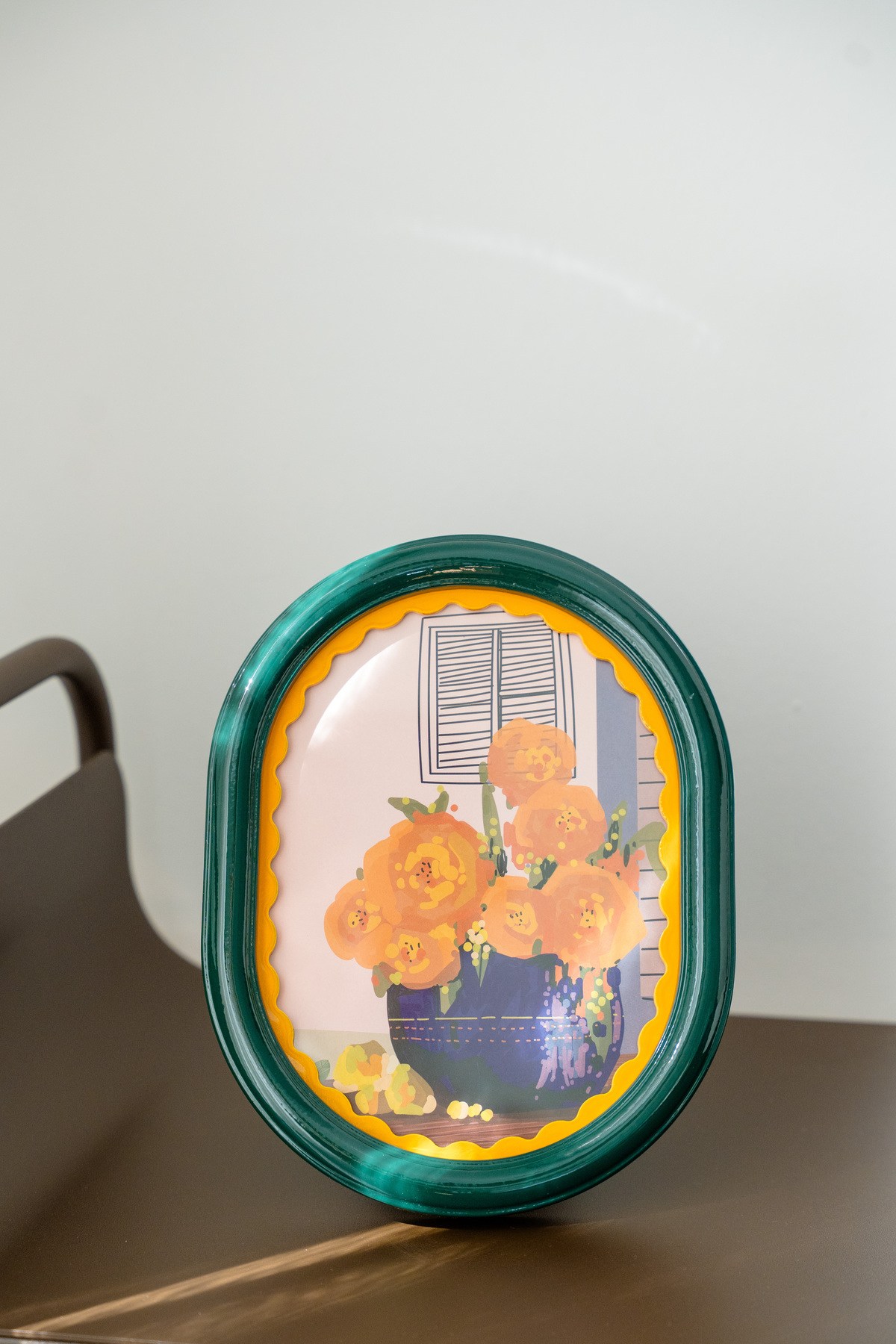 Bellini Metal Fotoğraf Çerçevesi Yeşil