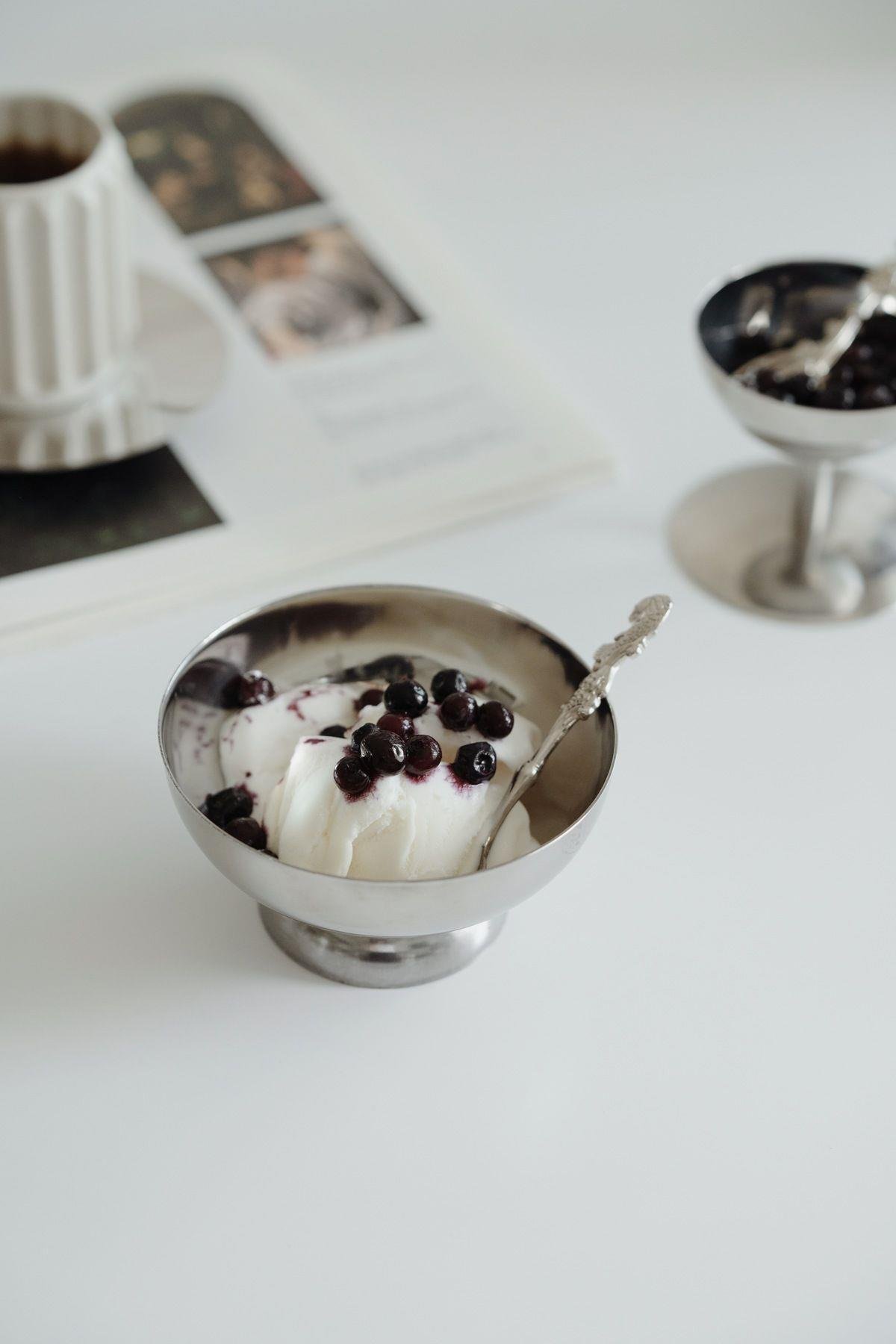 Metal Ayaklı Dondurmalık (Paslanmaz Çelik)