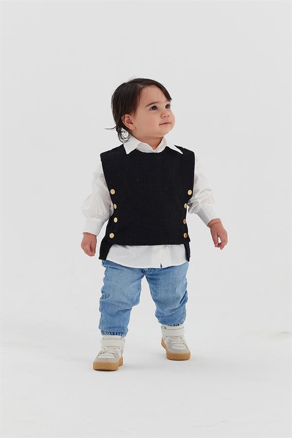 Adel Kids Süveter Siyah