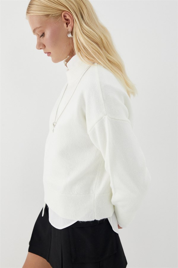 Basic Triko Kazak Ekru