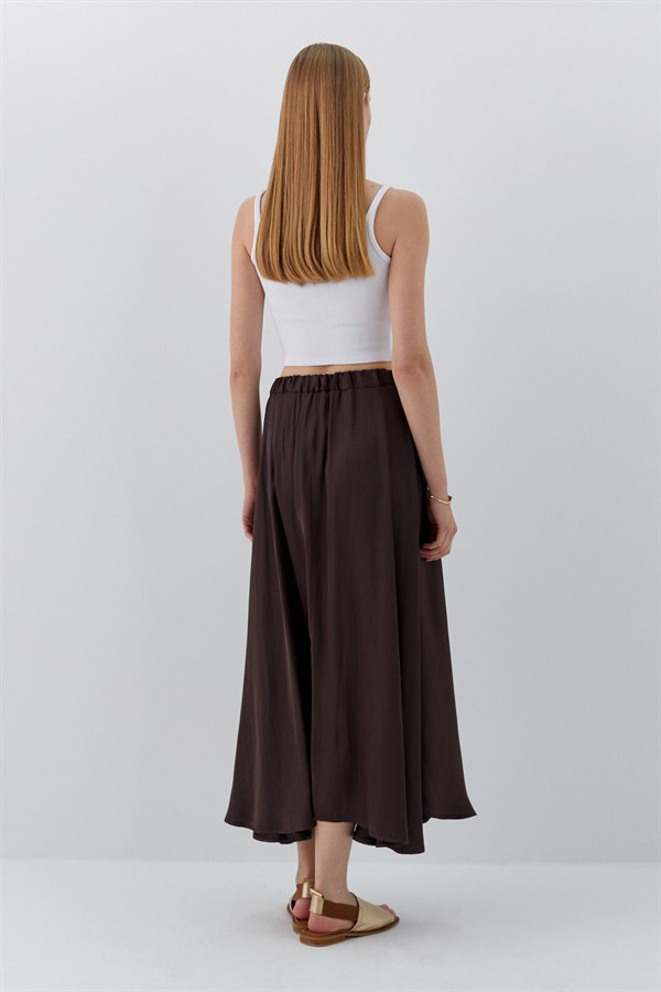 Kraş Etek Kahverengi