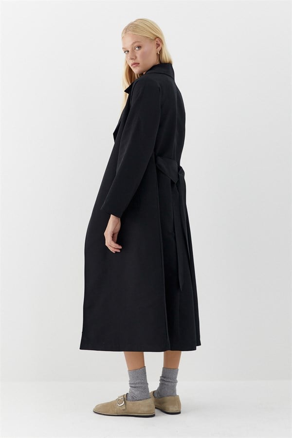 Lisa Trençkot Siyah