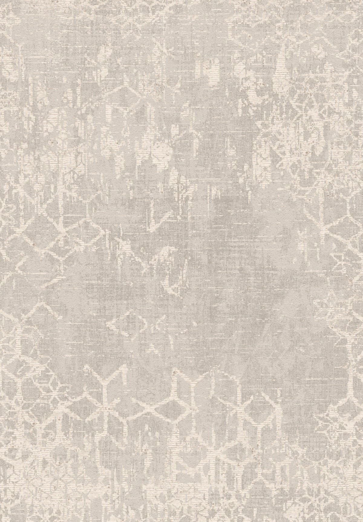 Modern Bej Ekru Etnik Geometrik Desenli Baskı Şönil Kilim Kaymaz Taban Salon Oturma Odası Yatak Odası Kilimi SH16