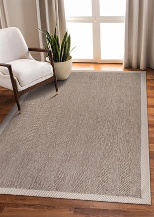 Doğal Jüt, Sisal ve Balık Sırtı Halı Modelleri ile Evinize Şıklık Katın | Saraz HalıSARAZ HALIElit Premium Sisal Halı 1405 – Hav ve Toz Yapmaz Bordürlü Halı
