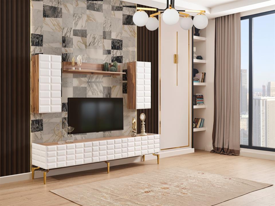 Ağva Ceviz Ekru Tv Alt