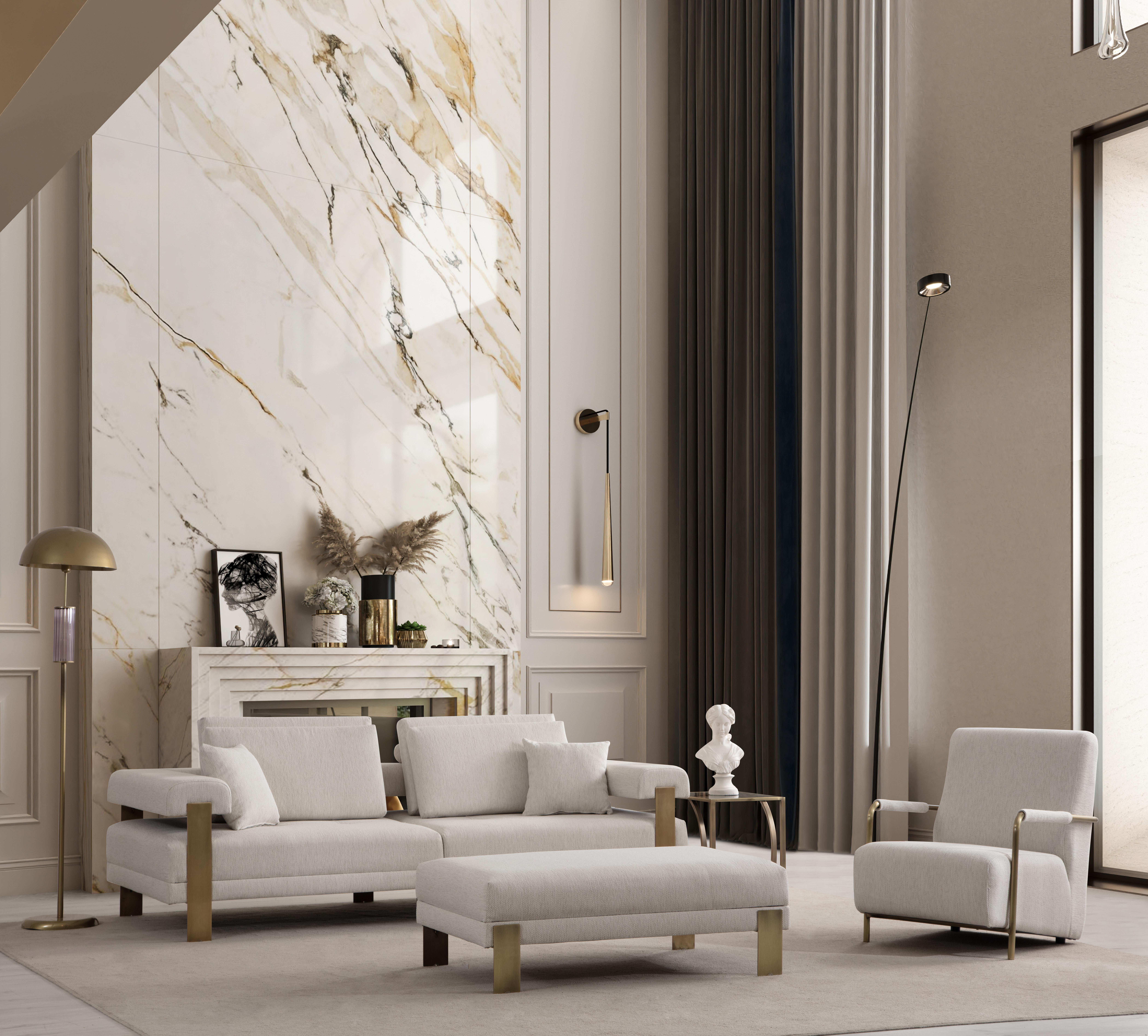 Deep Living Antik Koltuk Takımı