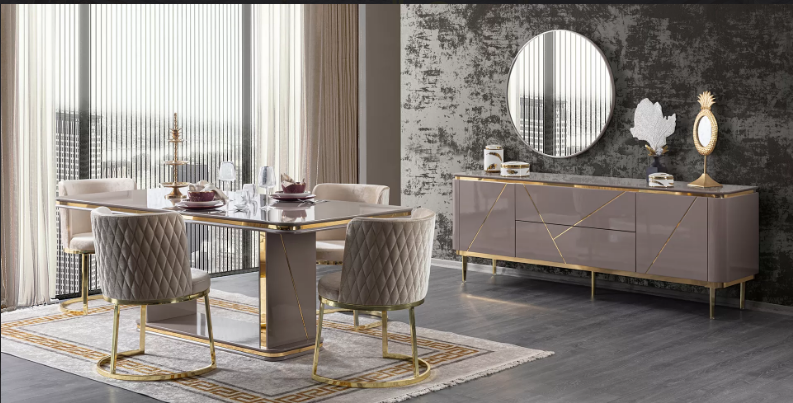Gucci Yemek Odası Takımı