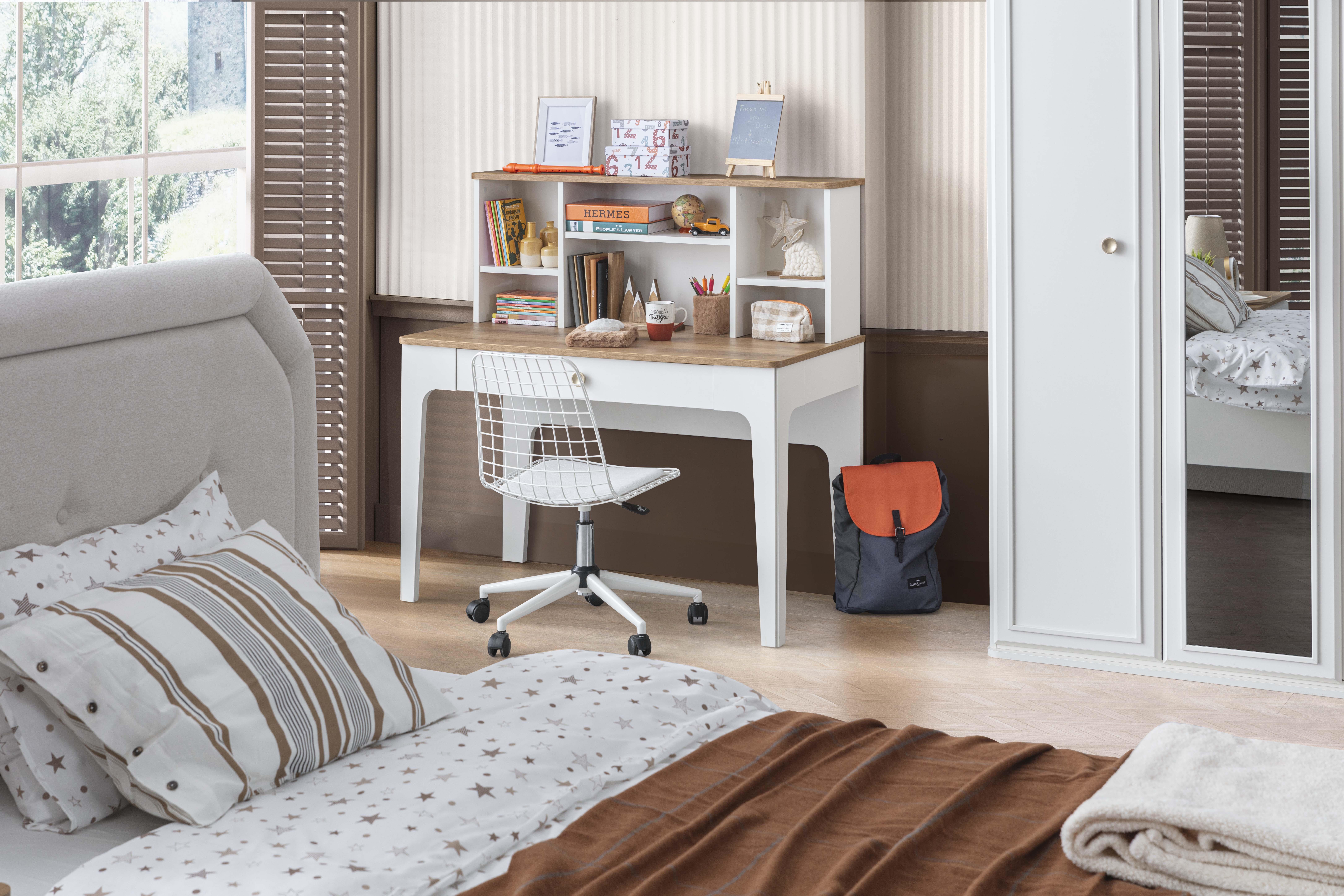 Modern Country Genç Çalışma Masası Alt 