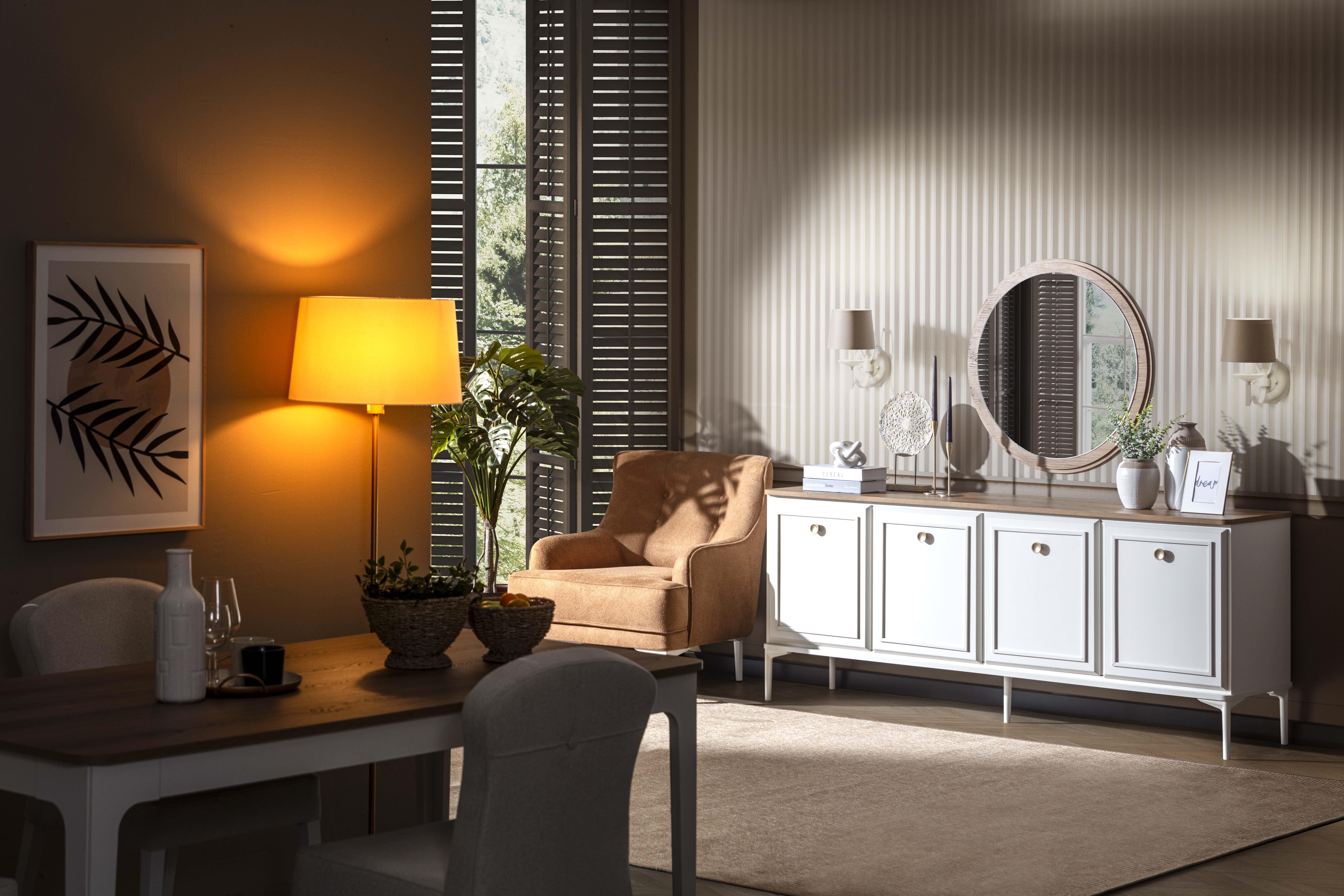 Modern Country Yemek Odası Konsolu