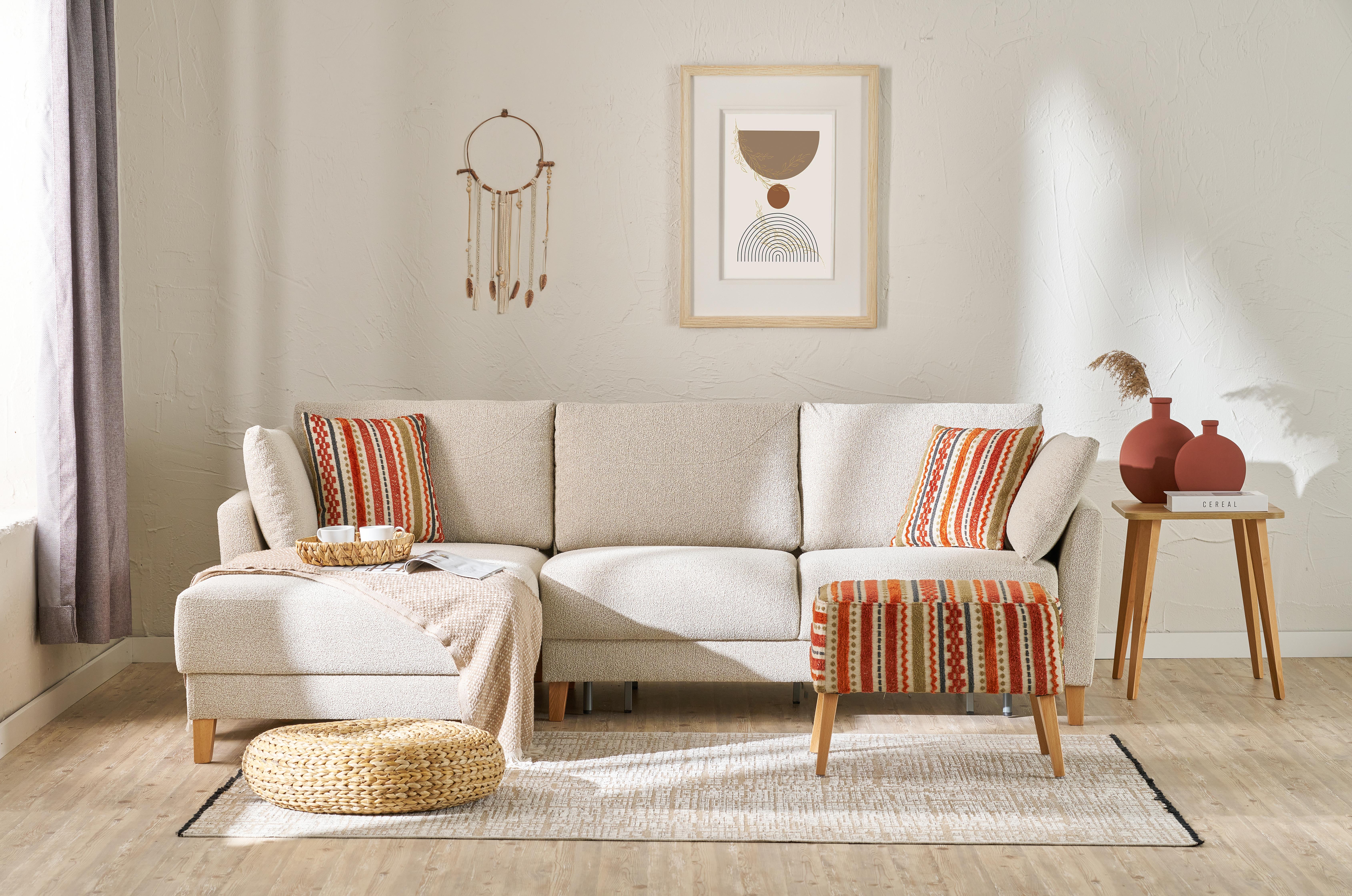 Orka Sol Uzanmalı Köşe Koltuk