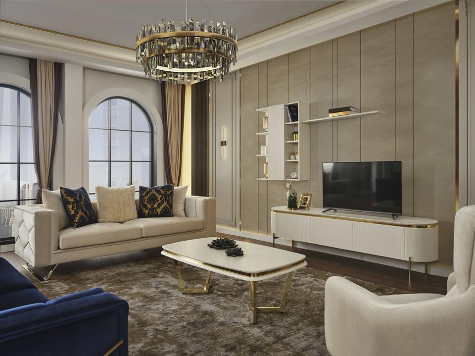 Tesla Luxury Tv Ünite Takımı