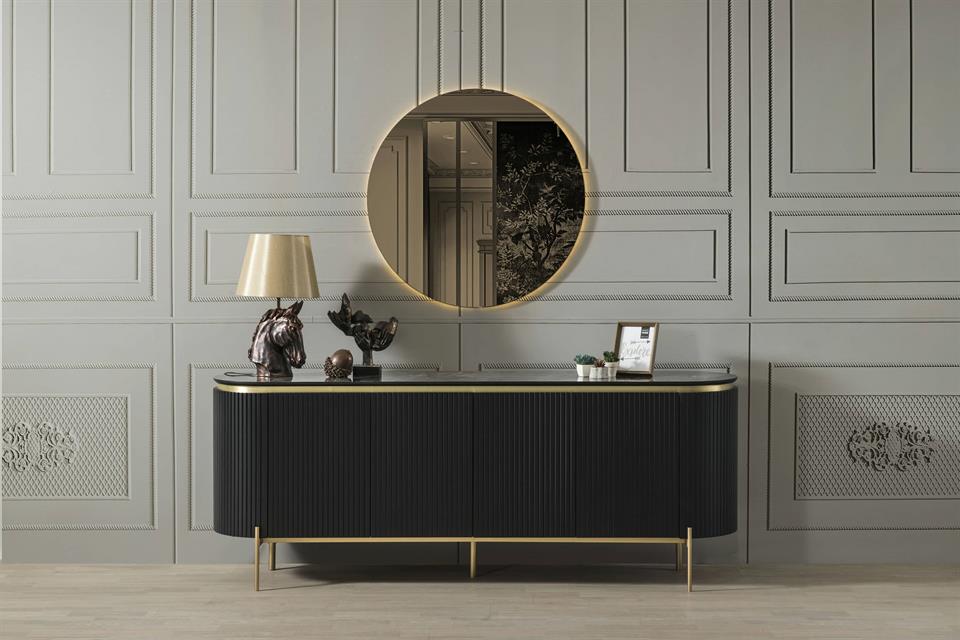 Tesla Siyah Gold Konsol