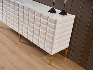 Ağva Beyaz Yemek Odası Takımı