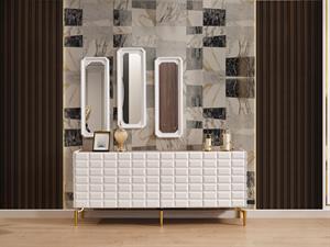 Ağva Ceviz Ekru Yemek Odası Takımı