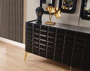 Ağva Siyah Yemek Odası Takımı