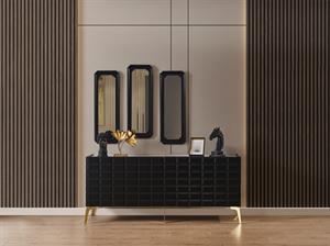 Ağva Siyah Yemek Odası Takımı