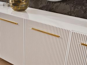 Beykoz Beyaz Yemek Odası Takımı