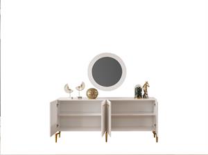 Beykoz Beyaz Yemek Odası Takımı