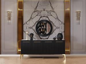 Beykoz Siyah Yemek Odası Takımı