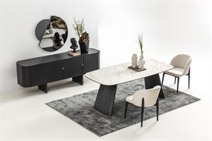 Delta Antrasit Yemek Odası Takımı 