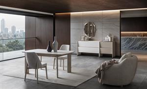 Japandi Yemek Odası Takımı