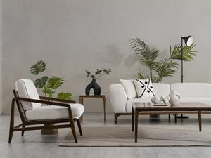 Lotus Plus Köşe 182 cm Kollu Modül