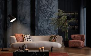 Manetti Ekru Koltuk Takımı