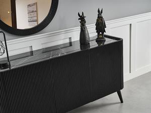 Şile Siyah Yemek Odası Takımı