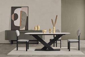 Slope Baskılı Yemek Odası Takımı