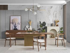 Solid Yemek Odası Takımı