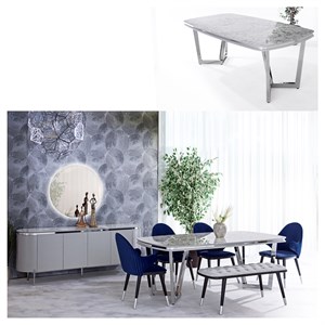 New Tesla Yemek Odası Takımı