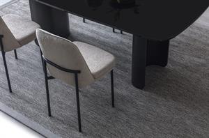 Zenith Yemek Masası Camlı Üst Tabla
