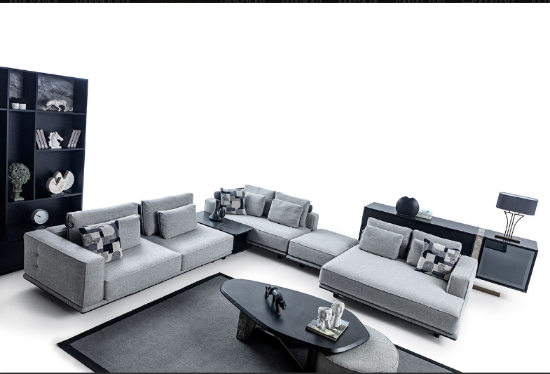 Brunet Köşe Yuvarlak Puf