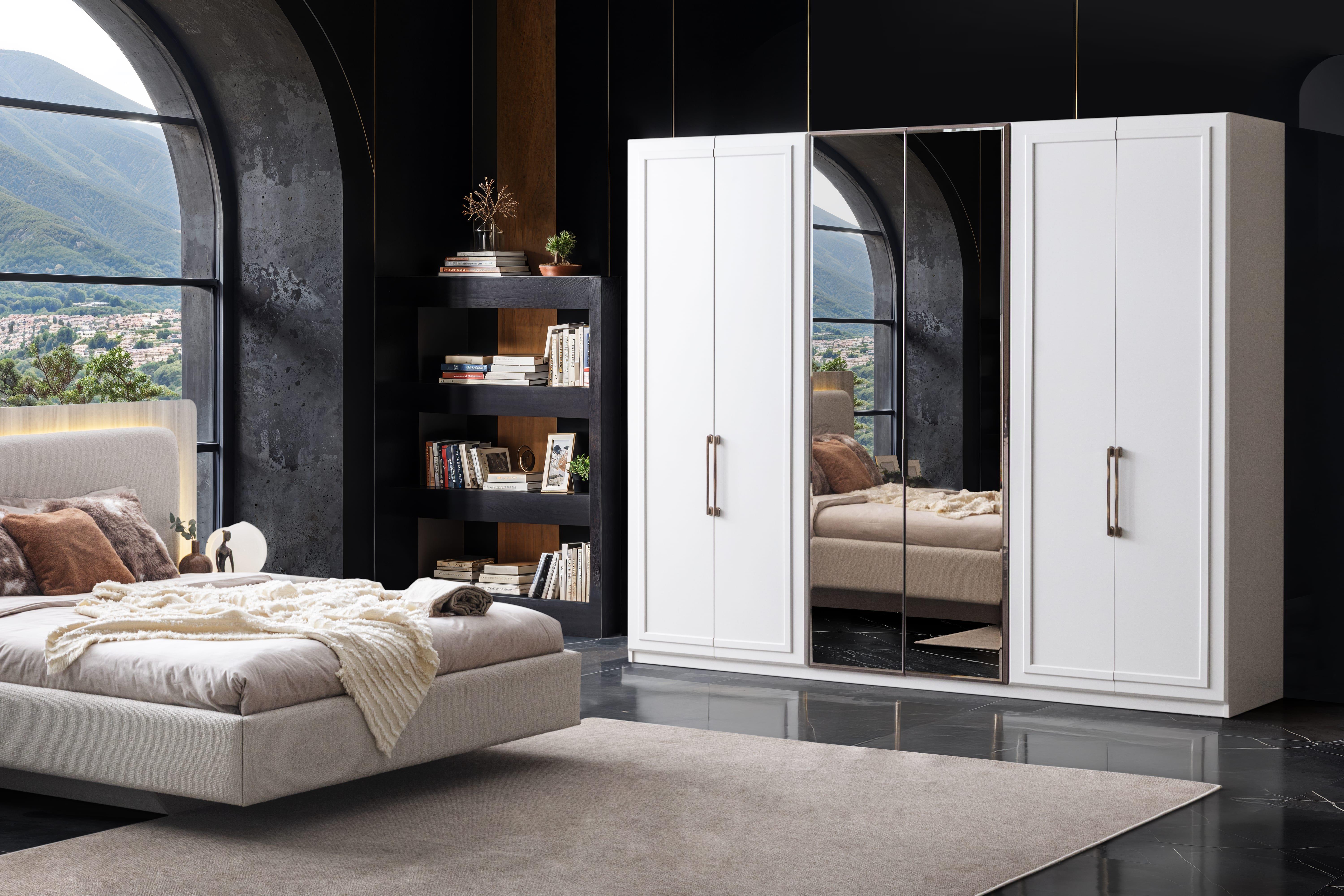 Chloe 6 Kapılı Dolap 