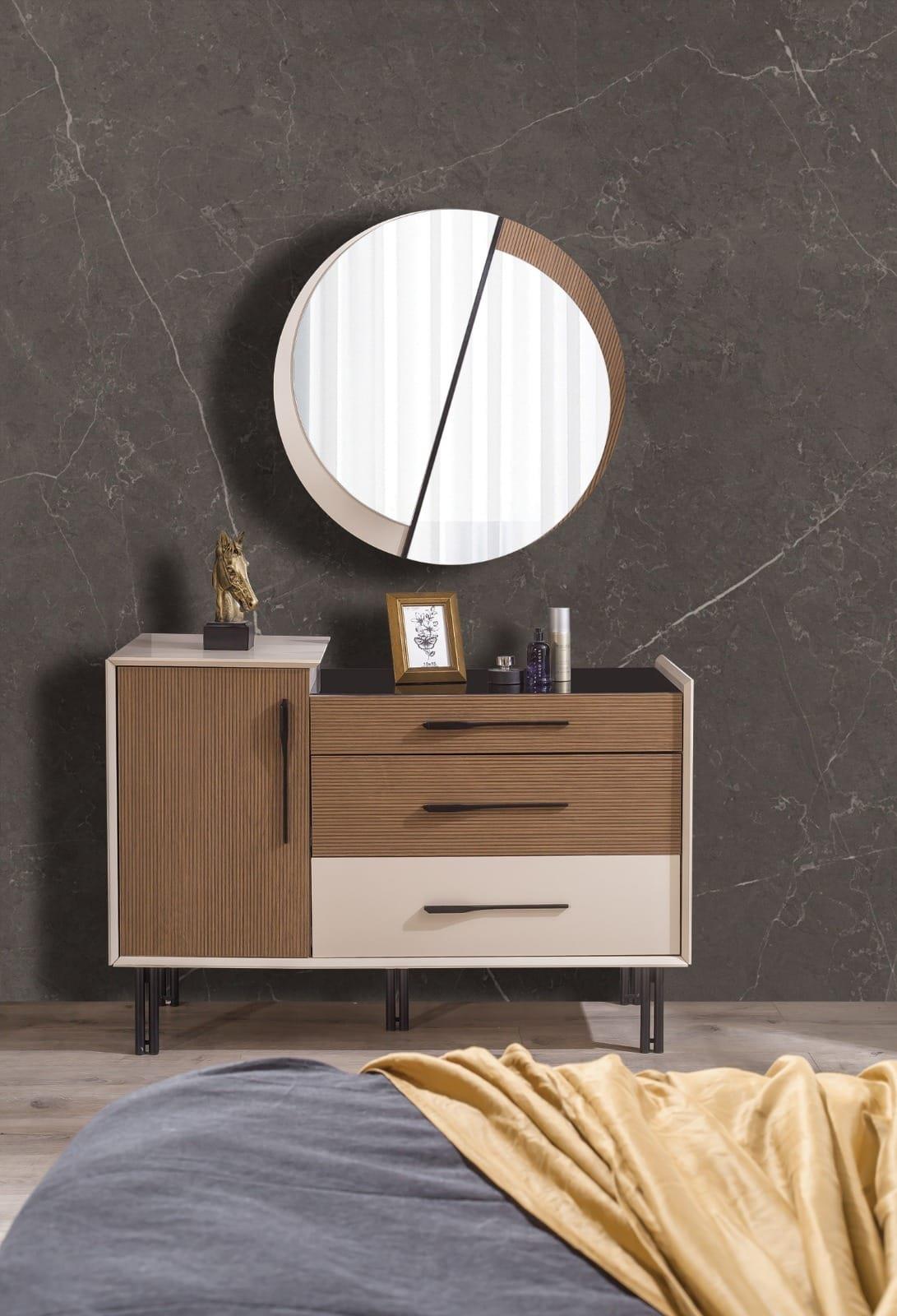 Deep Aynalı Şifonyer