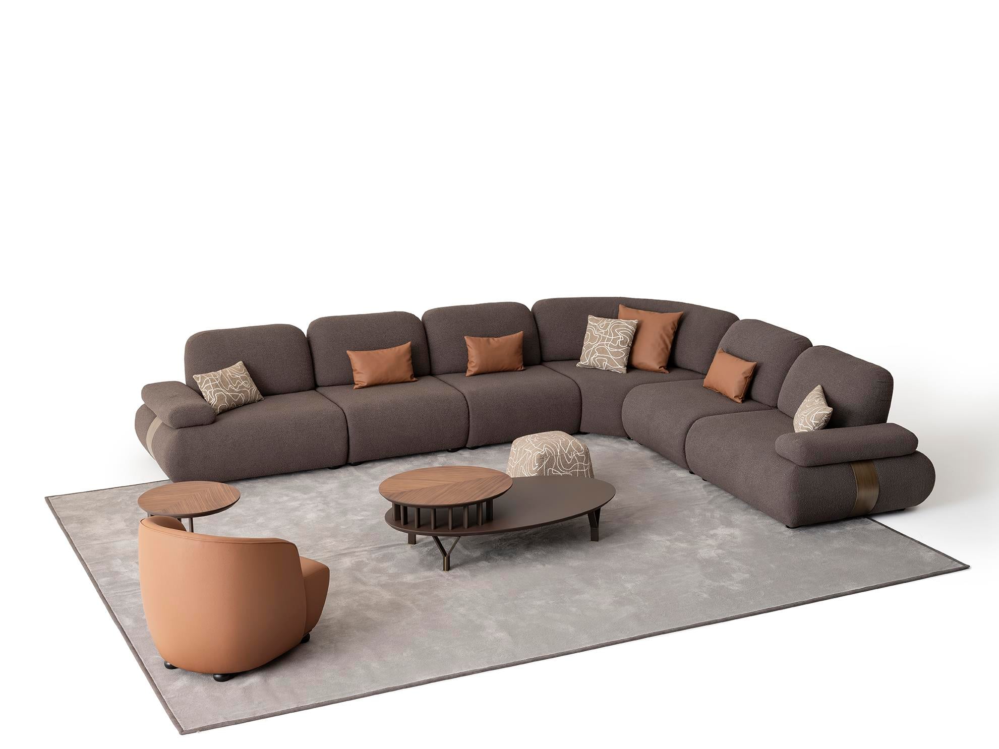 Franka Köşe Sol Kollu Modül