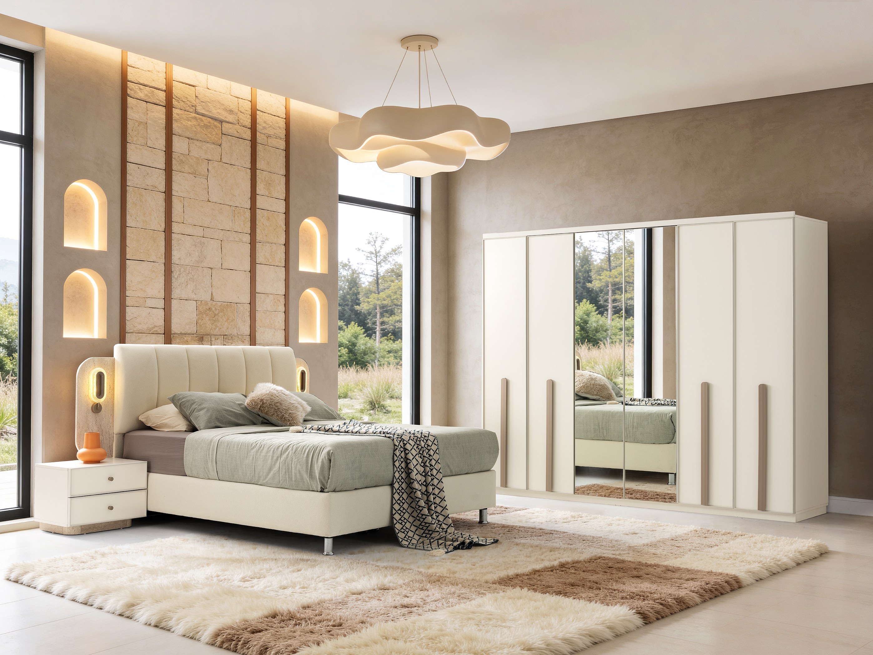 Loft Yatak Odası Takımı