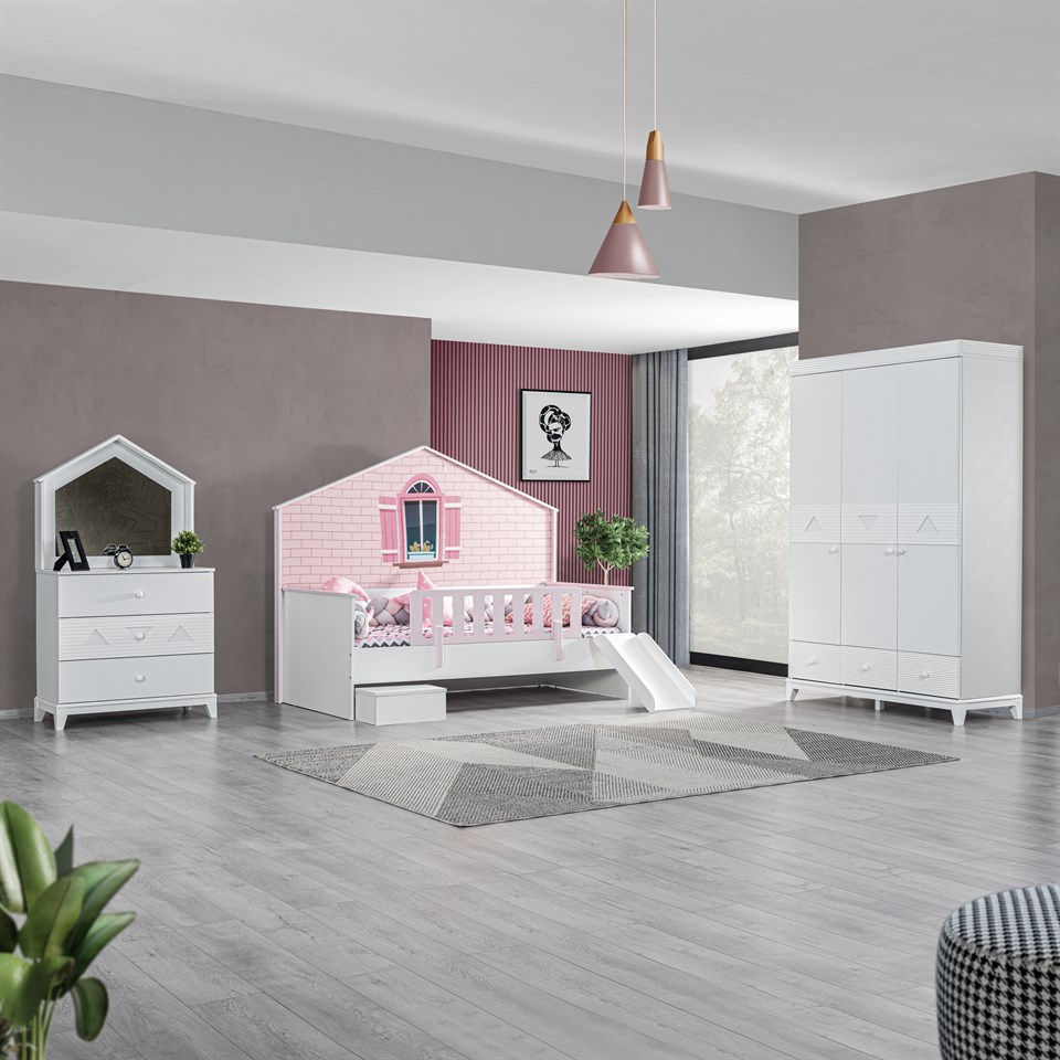 Pembe Panjur Genç Odası Takımı