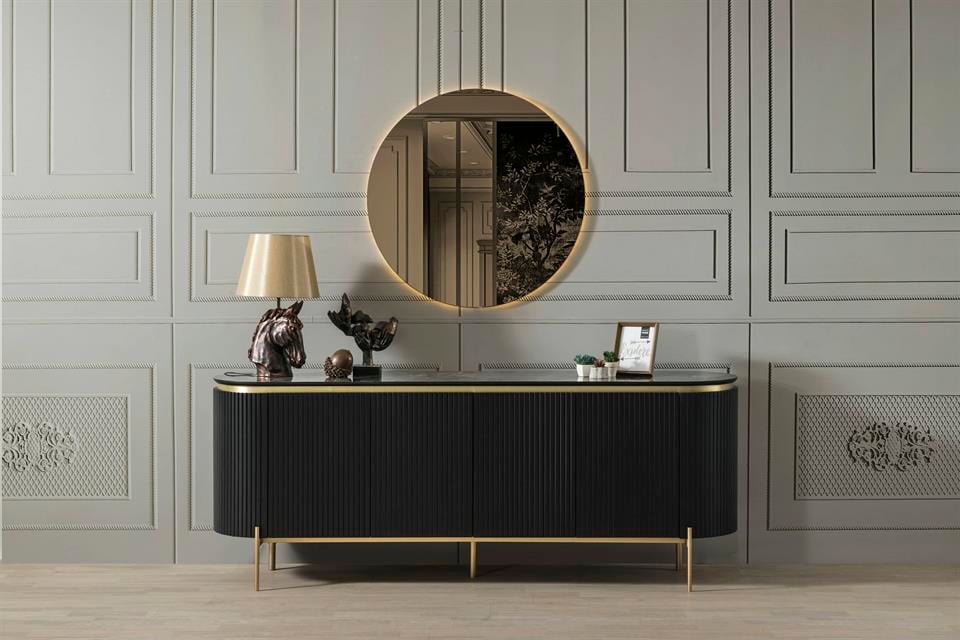 Tesla Siyah Gold Konsol