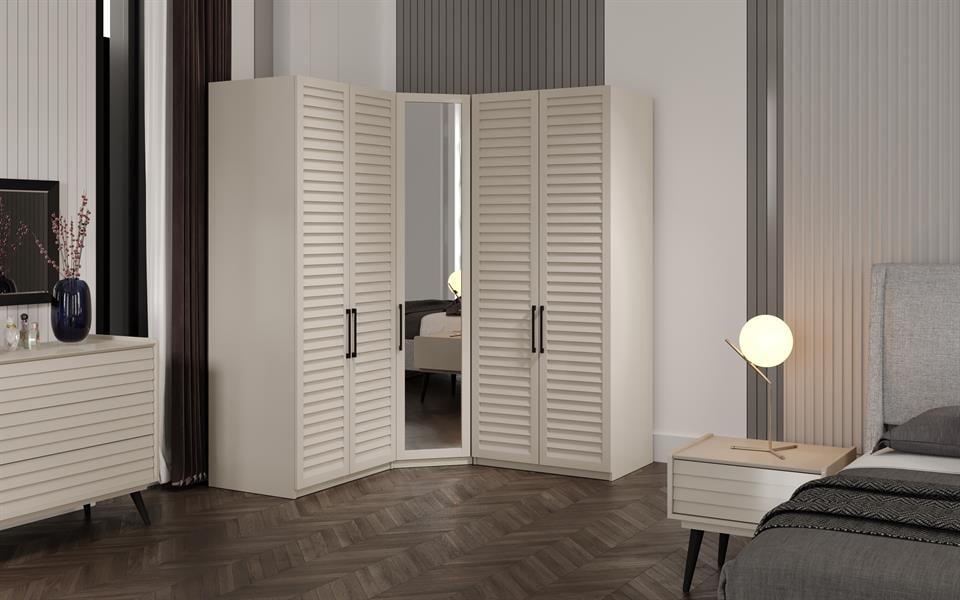 Trend 5 Kapılı Köşe Dolap