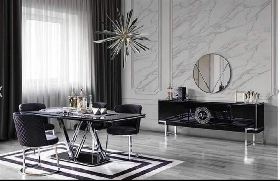 Versace Yemek Odası Takımı