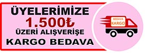 1500TL KARGO BEDAVA