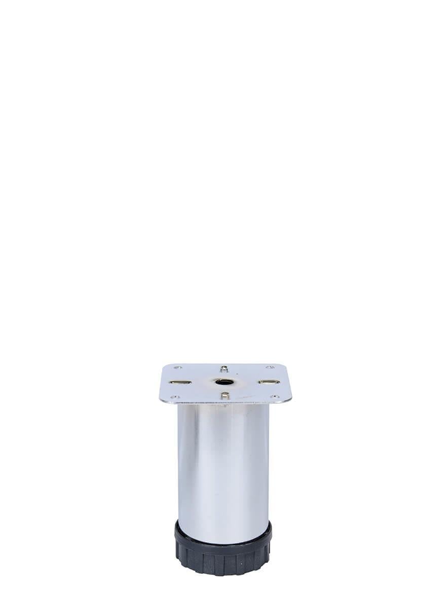 10 cm 42 Ø (Çap) Plastik Pingolu Ayarlı Metal Baza Ayağı