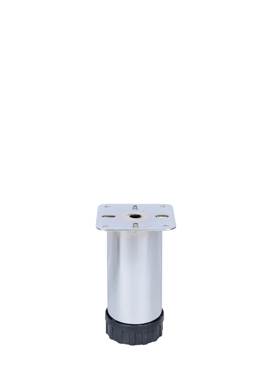 12 cm 42 Ø (Çap) Plastik Pingolu Ayarlı Metal Baza Ayağı