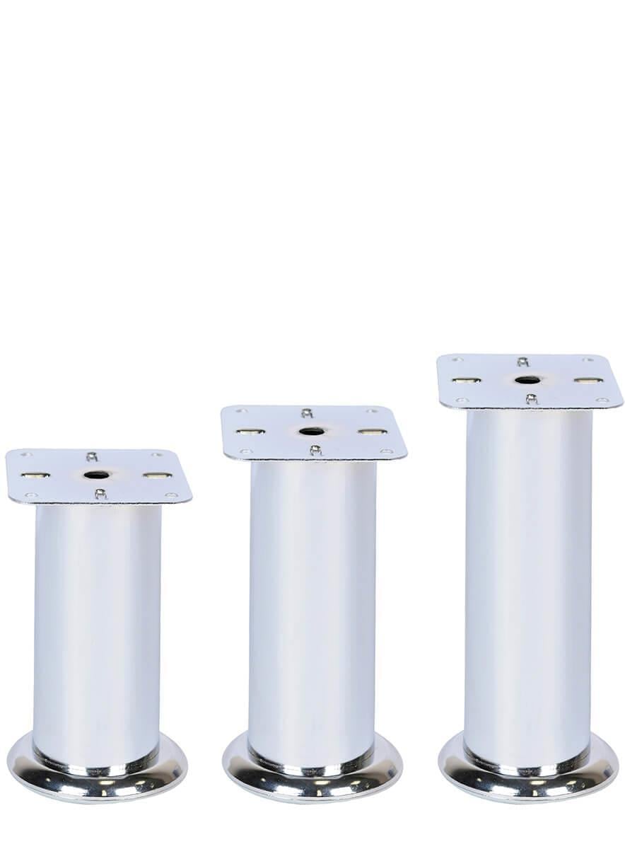 15 cm Ø 51mm Metal Pingolu Ayarlı Metal Baza Ayağı