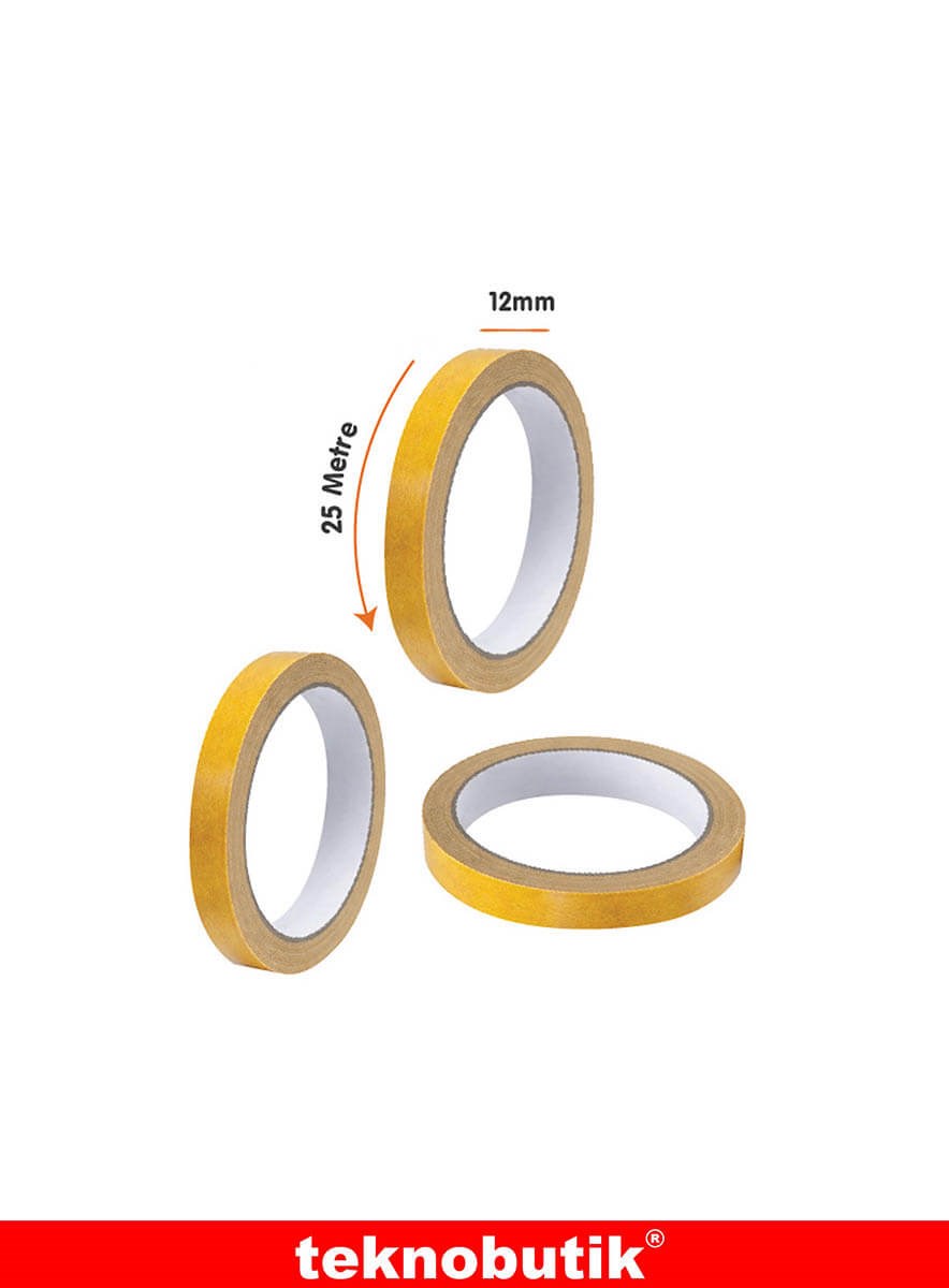 12x25 Çift Taraflı Bant