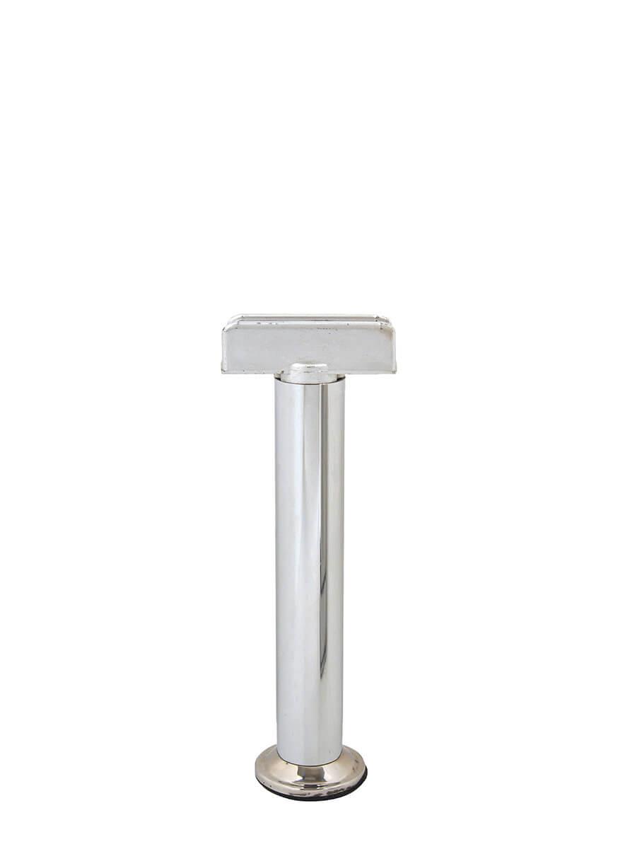 25cm Ø32mm U Geçme Ayarlı 18mm Sunta İçin Metal Baza Ayağı