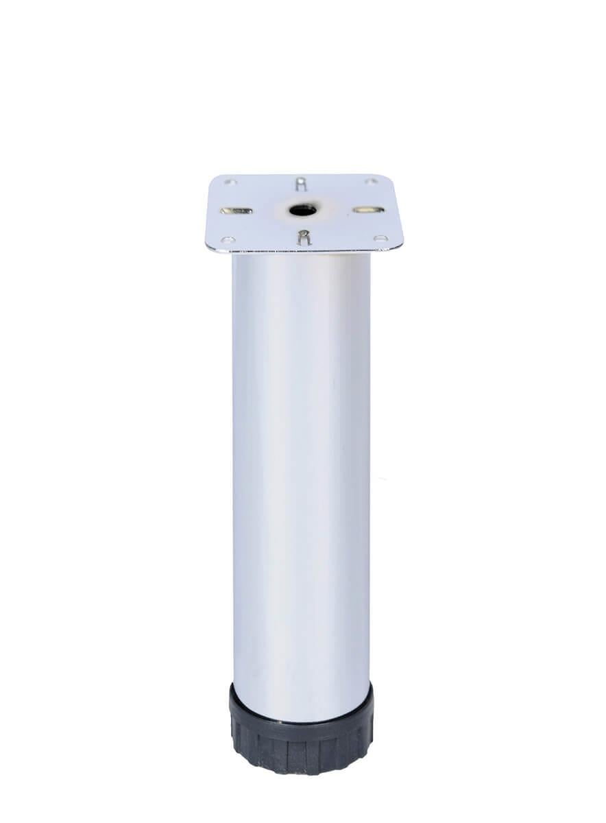 40 cm Ø 51mm Plastik Pingolu Ayarlı Metal Baza Ayağı